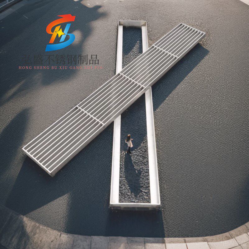 不锈钢排水沟格栅盖板市政道路庭院景区排水工程条形格.栅雨水篦,淘宝优惠券,粉丝福利购,淘宝优惠卷