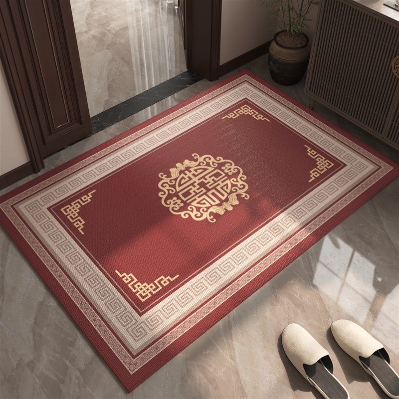 入户门地垫新中式耐脏除s尘防滑脚垫门口进门地毯可裁剪免打理门,淘宝优惠券,粉丝福利购,淘宝优惠卷