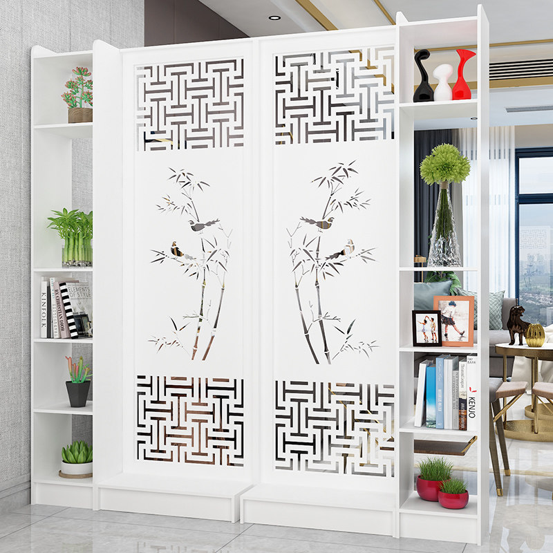 进门屏风隔断玄关柜客厅简约现代时尚小户型置物架U装饰雕花镂空,淘宝优惠券,粉丝福利购,淘宝优惠卷