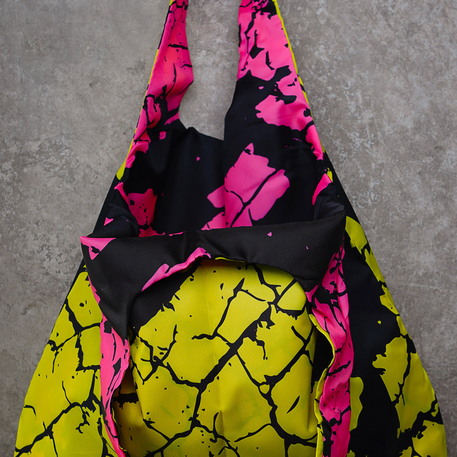 GAGAFRIENDS裂纹双面用环保购物袋手提单肩包上课杂志电脑包,淘宝优惠券,粉丝福利购,淘宝优惠卷