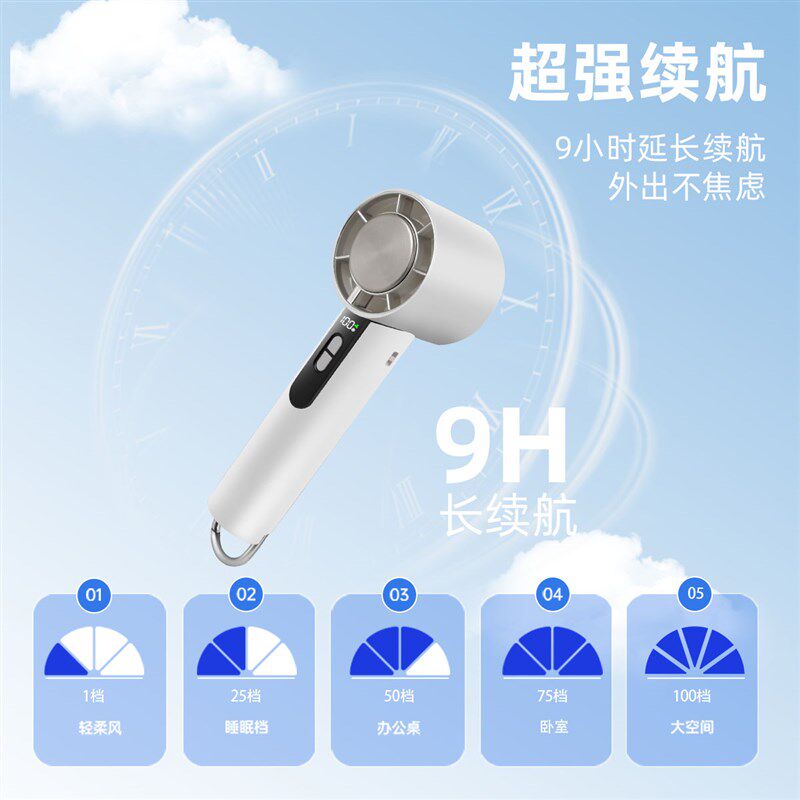 新款半导体制冷冰敷高速风x炮手持户外旅游可折叠便携式小风扇,淘宝优惠券,粉丝福利购,淘宝优惠卷