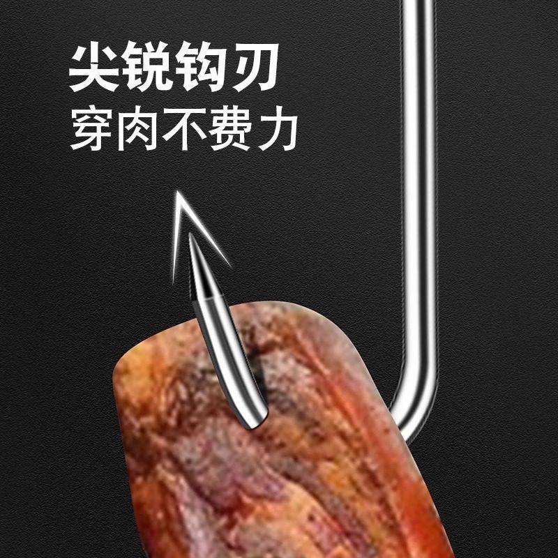 日本304不锈钢加粗S型晒腊肉挂钩大号实心挂猪肉香肠烤鸭尖头钩子,淘宝优惠券,粉丝福利购,淘宝优惠卷