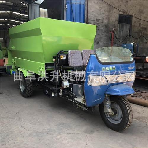 养殖设备柴油撒料车青贮草料混合投料车双侧出料喂料车 - 图2
