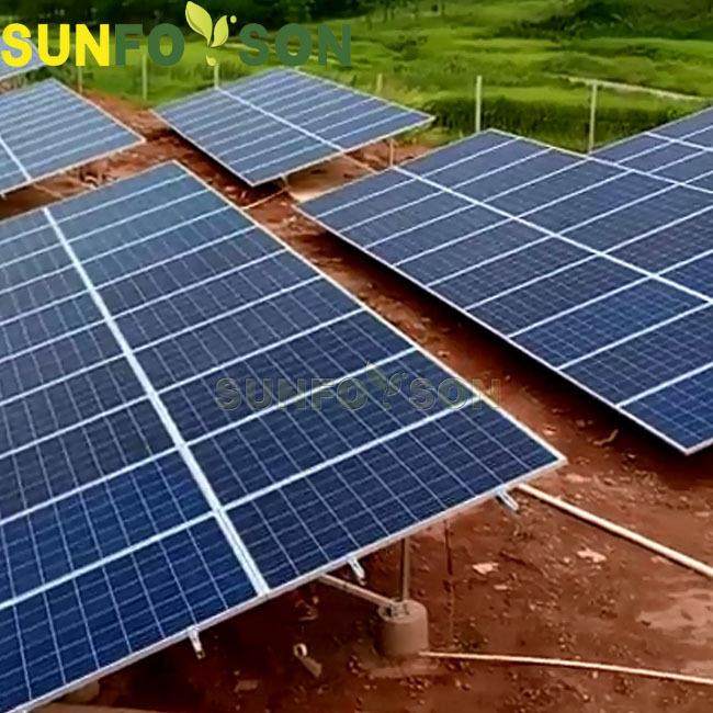 水泥基座地面安装电池板铝合金材质光伏支架,淘宝优惠券,粉丝福利购,淘宝优惠卷