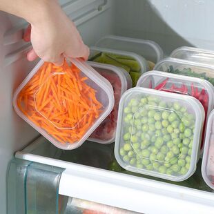 【拍8个】加厚食品级密封保鲜盒