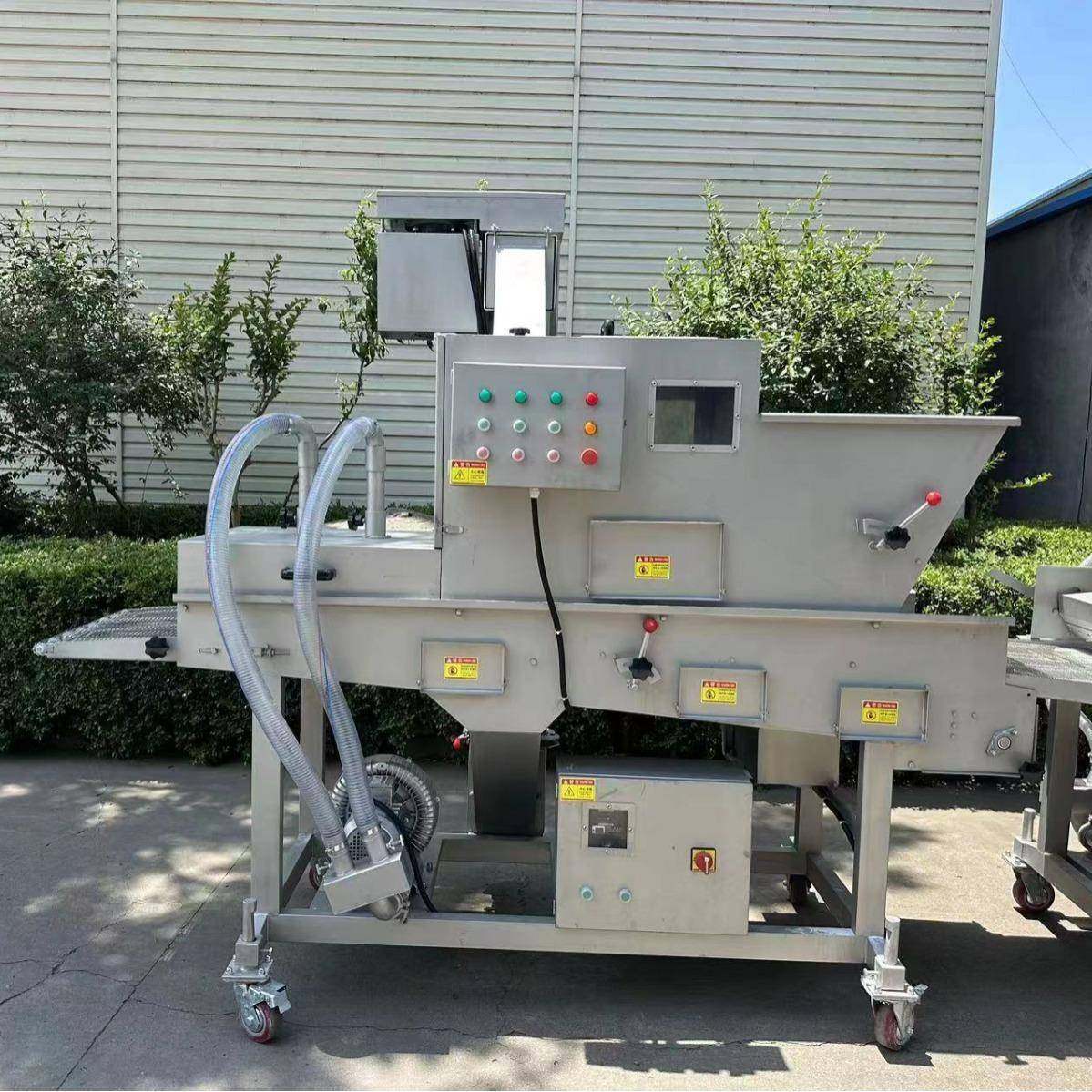 脆蟹平行式上糠机全自动黄金鸡柳上面包屑机器春卷裹糠设备,淘宝优惠券,粉丝福利购,淘宝优惠卷