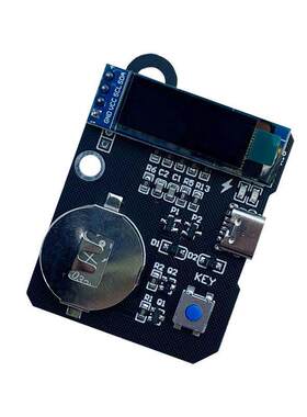 当代艺术驱动器 送男生礼物赛博朋克电子艺术项链 可以自定义内容