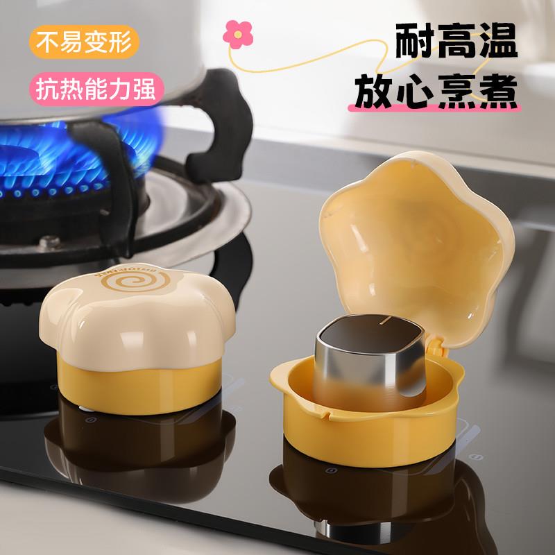 家家户户真的很需要它!花朵燃气灶开关保护罩耐高温旋钮防油盖子 - 图2