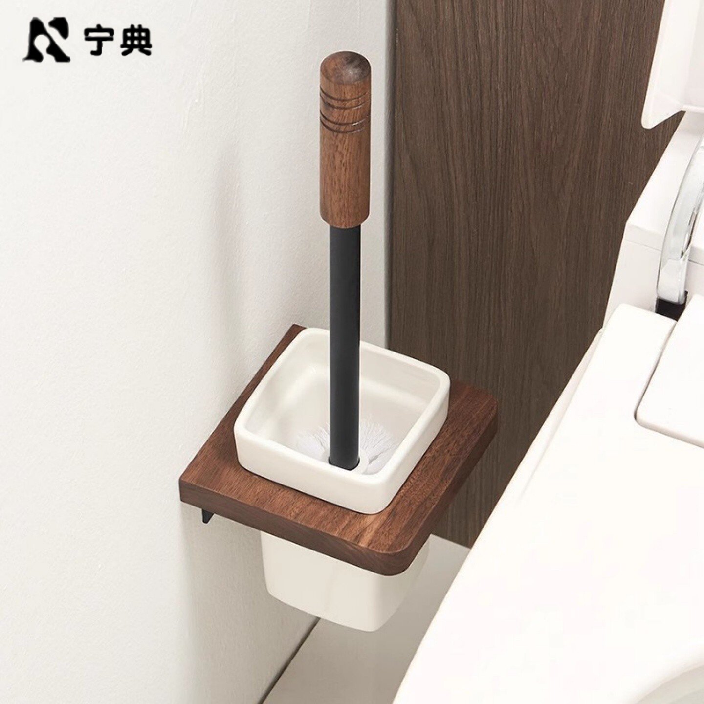 Light luxury toilet brush household no dead ends toilet brush