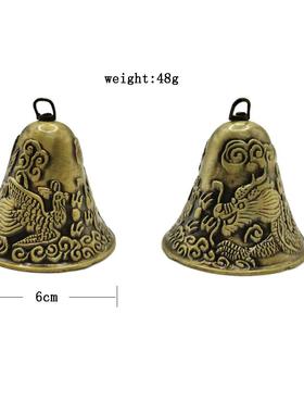 天使星星月亮龙风铃铛黄金编钟铃铛青铜编钟风铃铛配件工艺品