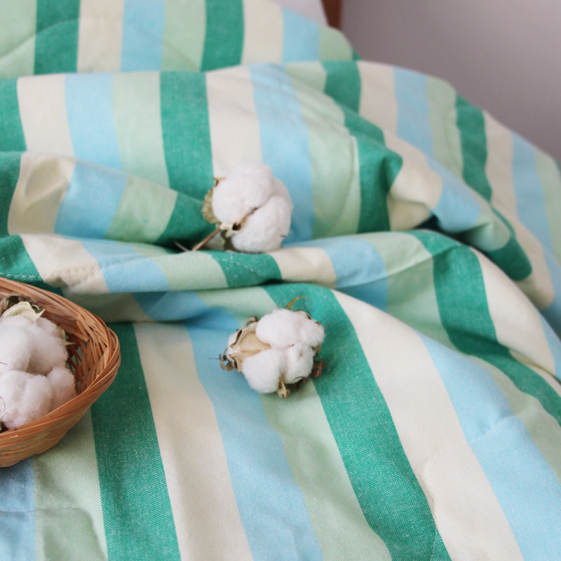 鲁居士老粗布f秋冬被子可水洗加厚款布料单双人冬天被冬季学生,淘宝优惠券,粉丝福利购,淘宝优惠卷