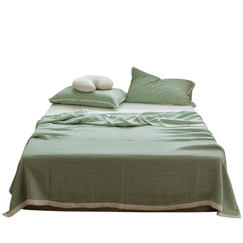 A类全棉纱布盖毯毛n巾被纯色毛巾毯夏凉被空调被沙发午睡薄毯,淘宝优惠券,粉丝福利购,淘宝优惠卷