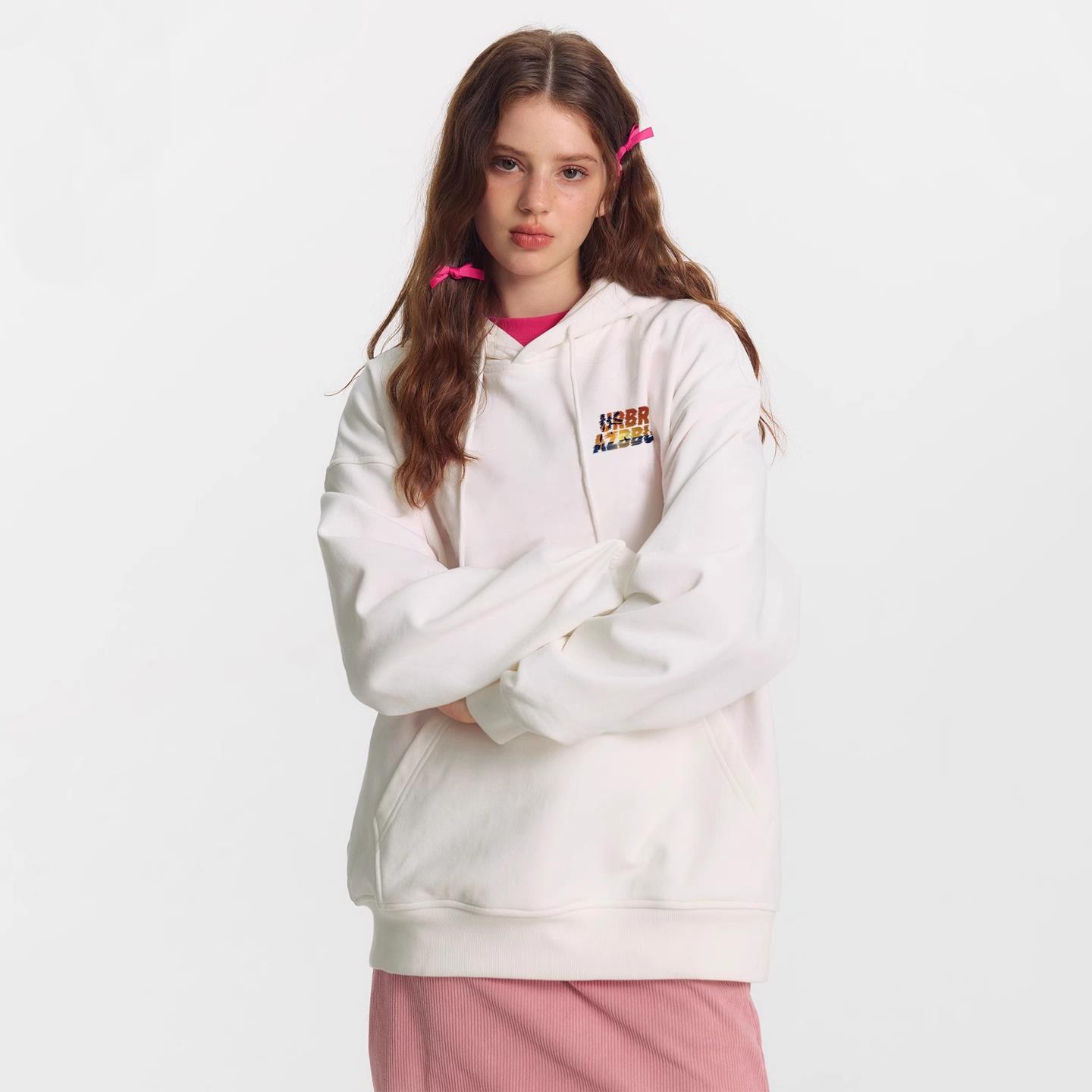 URBRAZBBU官方正品2025新款春秋季男女同款宽松潮牌休闲长袖卫衣