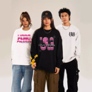 任选4件！URBRAZBBU男女纯棉长袖T恤