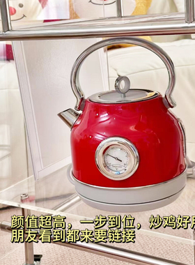 德国工艺热水壶电热水壶大容量高颜值煲水壶一人小烧水壶恒温壶