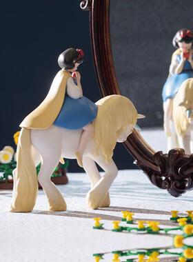 可米生活白夜童话天鹅白雪公主艺术家创意轻奢装饰摆饰新婚礼物