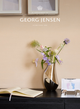 新婚礼物GeorgJensen乔治杰生ELEPHANT小象相框桌面摆件