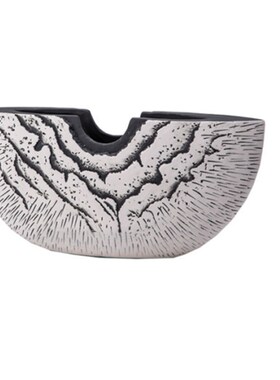 现代简约创意树脂花器花插花瓶样板房售楼处桌面茶几电视柜软装