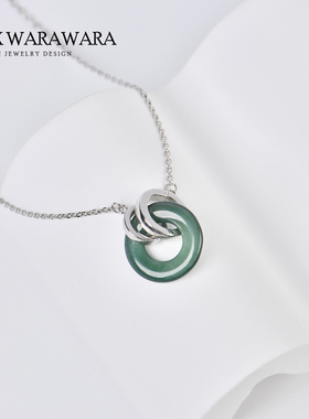 BOXWARAWARA原创设计翡翠项链女
