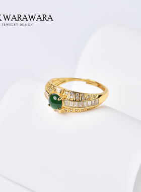 BOXWARAWARA原创设计翡翠戒指女