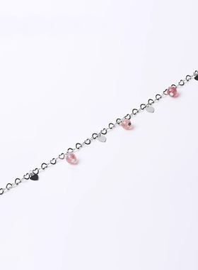 草莓晶精致高级百搭小众设计轻奢