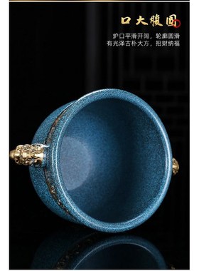 铜缸聚宝盆象鼻缸摆件家用客厅玄关黄铜米缸工艺品实心铜器存钱罐