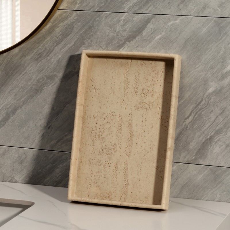 洞石洗手台e托盘浴室洗手间化妆室水杯漱口杯洗漱台置物架台面托,淘宝优惠券,粉丝福利购,淘宝优惠卷