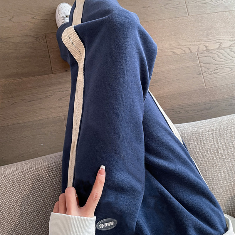 150cm小个子孕妇裤外穿秋冬加绒加厚八分直筒阔腿打底九分卫裤,淘宝优惠券,粉丝福利购,淘宝优惠卷