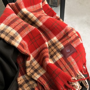 圣诞感满满！超出片！红色围巾合集