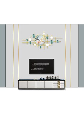 简约客厅电视背景墙壁画轻奢格栅B墙布8D立体定制北欧壁布壁纸自