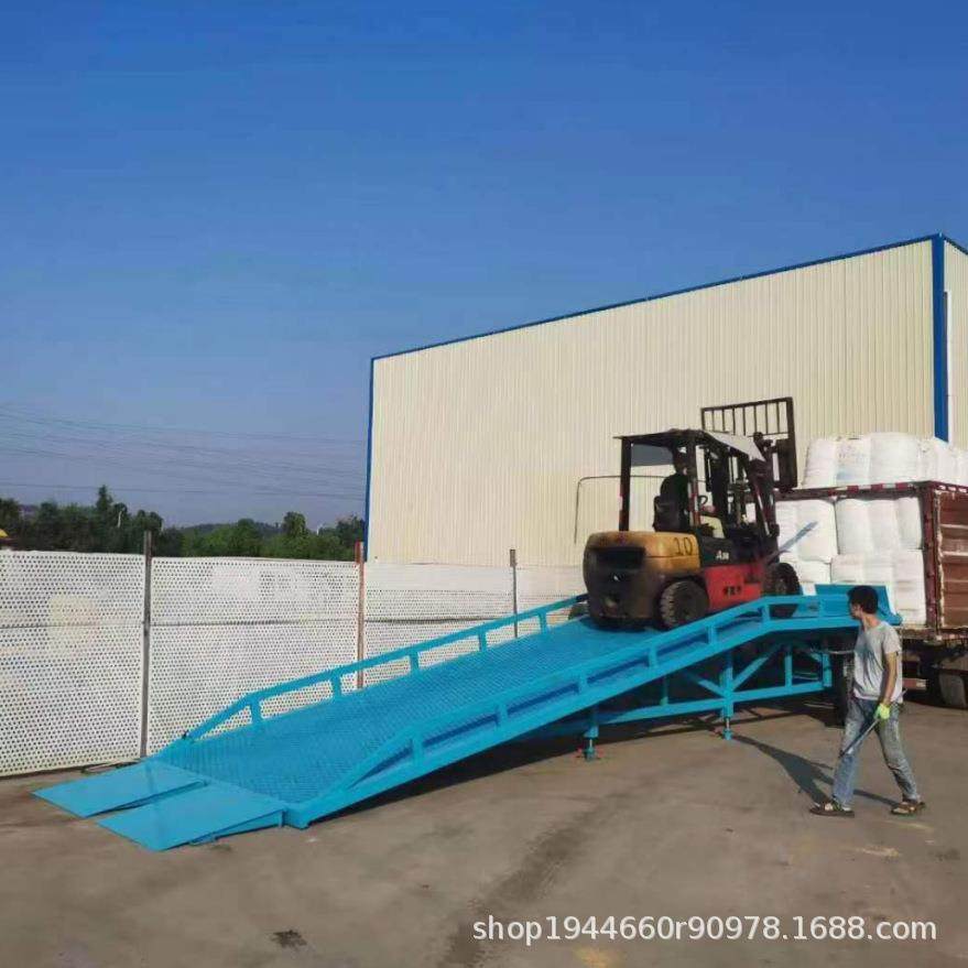 佛山10吨移动式登车桥集装箱装卸平台机械款6吨8吨卸货平台可出口,淘宝优惠券,粉丝福利购,淘宝优惠卷