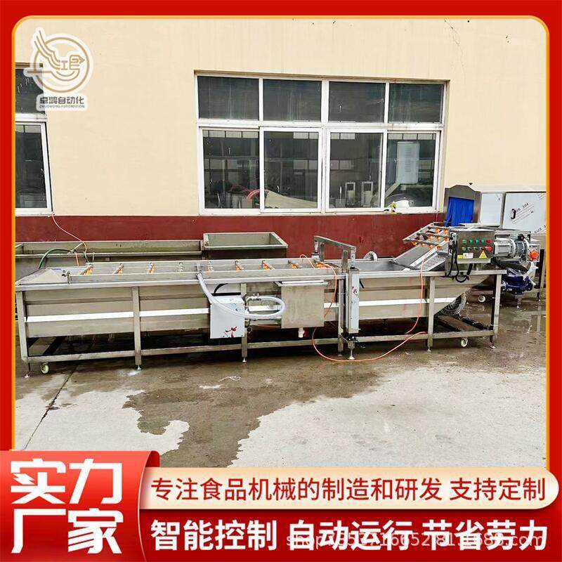 厂家直销连续式小黄姜清洗风干线大型杏鲍菇清洗机商用黄精清洗机,淘宝优惠券,粉丝福利购,淘宝优惠卷