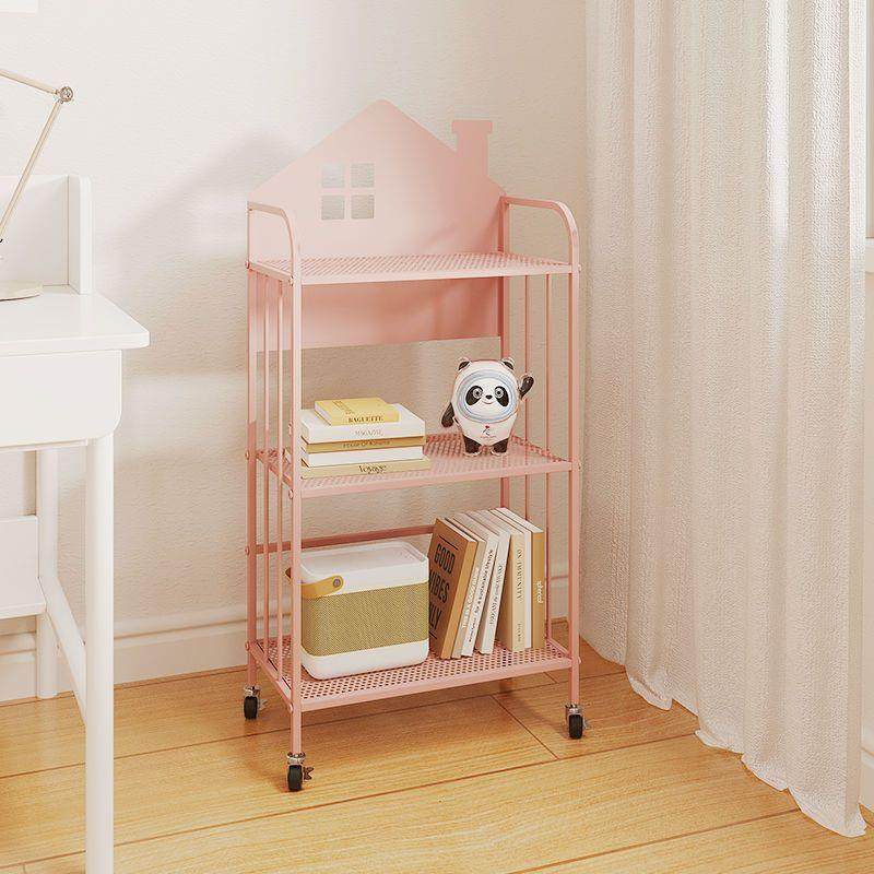铁艺儿童书架书本置物架家用客厅学生绘本架落地简易收纳书柜储物,淘宝优惠券,粉丝福利购,淘宝优惠卷