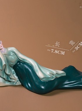 创意国风高级感只此青绿精致新中式国潮古风玄关家居送礼装饰摆件