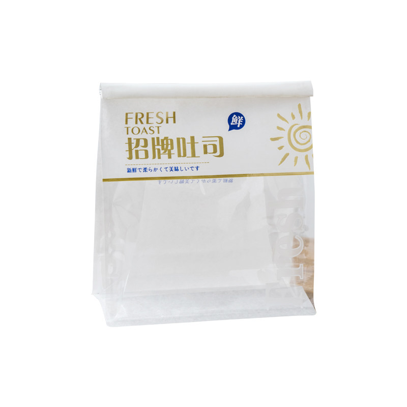 吐司面包包装袋450克卷边铁丝封口面包切片餐包方包袋子烘焙纸袋,淘宝优惠券,粉丝福利购,淘宝优惠卷