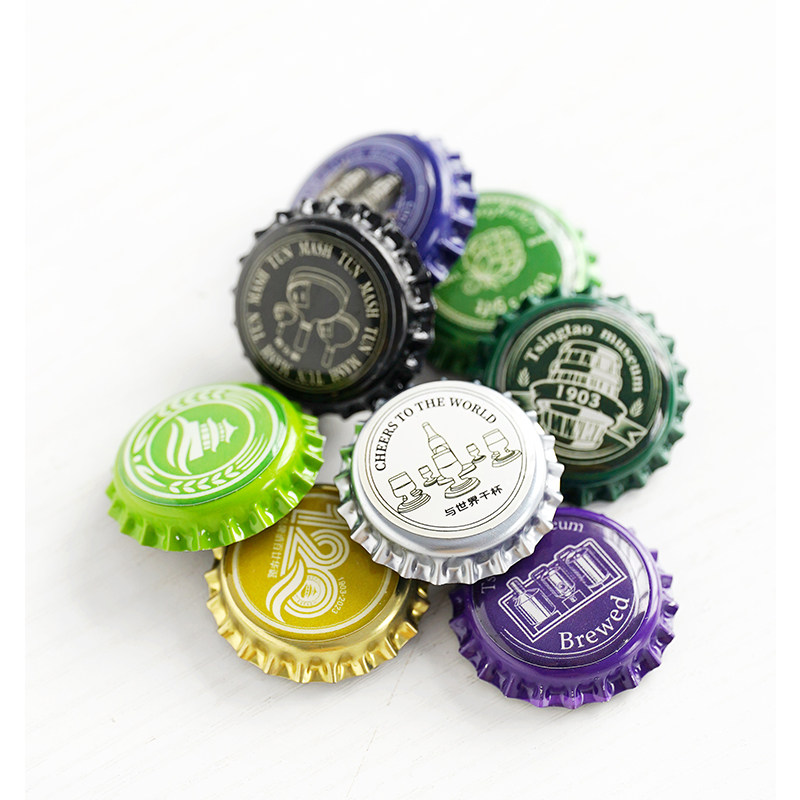 青岛啤酒博物馆文创瓶盖金属冰箱贴青岛特产伴手礼纪念品礼品顺丰