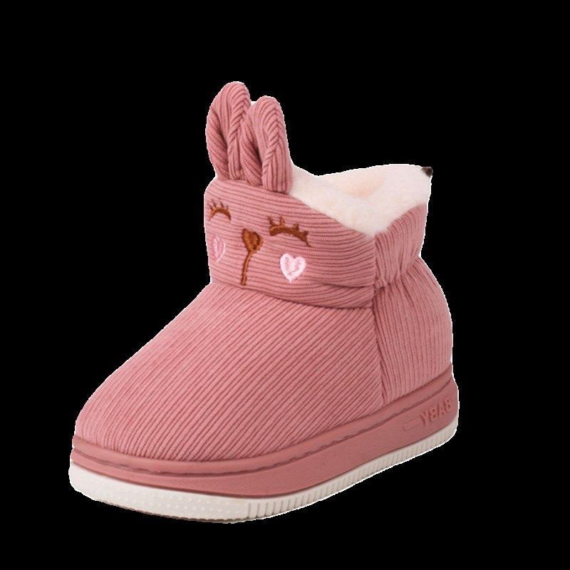 冬季儿童包跟棉拖鞋女童男童可爱大童防滑保暖加厚学生棉鞋居家鞋,淘宝优惠券,粉丝福利购,淘宝优惠卷