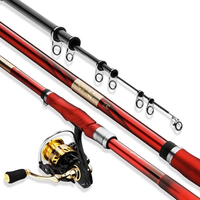 矶钓竿矶竿碳素正品超轻超硬远投滑漂大导环矶钓杆手海竿鱼竿套装,淘宝优惠券,粉丝福利购,淘宝优惠卷