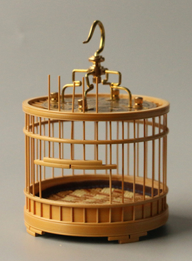 苏工纯手工精工制作老玉竹蝈蝈蝈蝈罐鸣虫器具竹收藏文玩