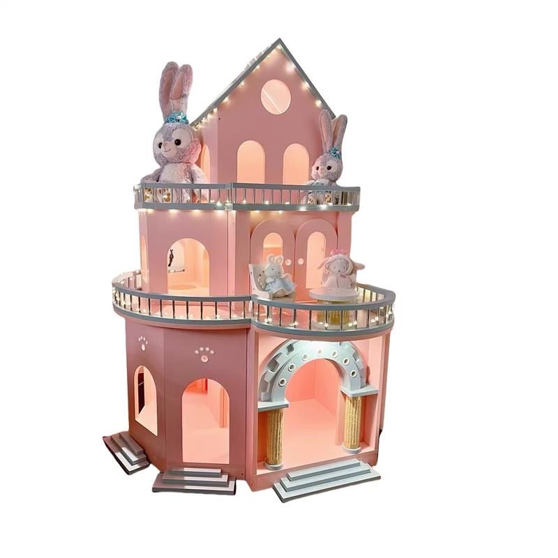 猫咖商铺猫咪别墅展示架猫抓柱剑麻抓板大型一体跳板实木宠物直销,淘宝优惠券,粉丝福利购,淘宝优惠卷