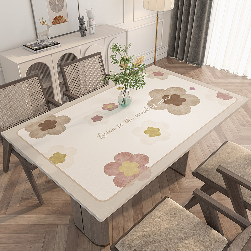 法式复古免洗防水防油皮革桌布田园风防烫防滑餐桌垫书桌垫茶几垫,淘宝优惠券,粉丝福利购,淘宝优惠卷