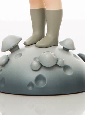 新款白夜童话雨后的兔女郎雕塑z家居饰品客厅装饰办公室桌面摆件