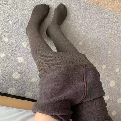 日本羊脂袜高品质380g秋冬款保暖打底裤女加绒加厚高腰连裤袜显瘦