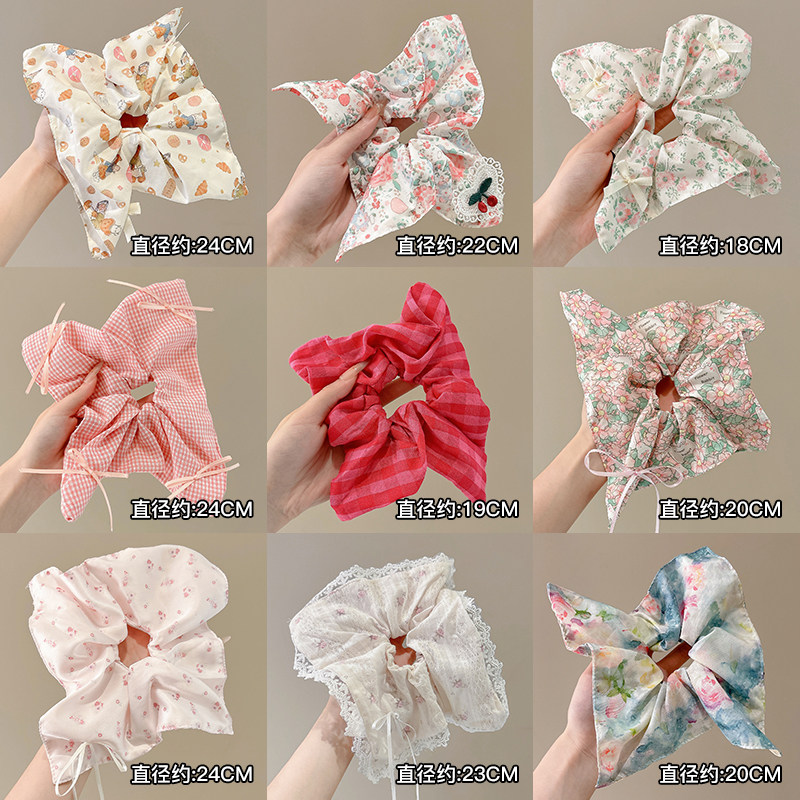 超大方巾大肠发圈女2026新款扎头发皮筋发绳高级感慵懒风头绳头饰,淘宝优惠券,粉丝福利购,淘宝优惠卷