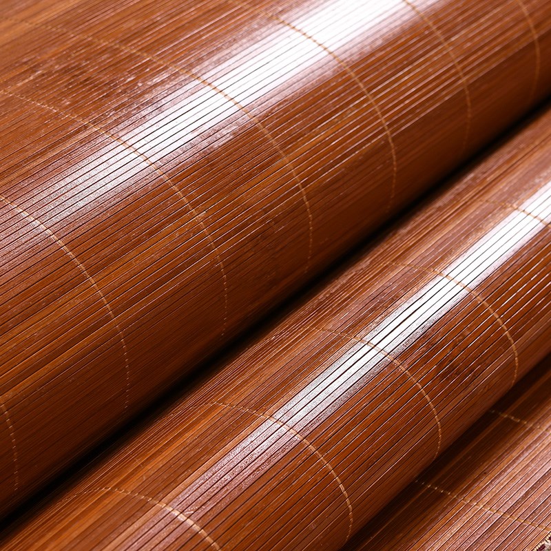 凉席1.8床竹席家用宿舍单s人草席子冬夏季两用折叠冰丝席1.5米1.2 - 图0