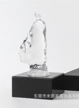 新中式禅意工艺品客厅玄关样板房装饰品办公室开业家居室内摆件