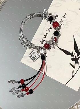 百无禁忌蝴蝶串珠甜美手链古风新中式手饰高颜值小众设计学生高级