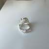 Korean niche design open ring personalized stacked open ring for women 2023 new irregular index finger ring