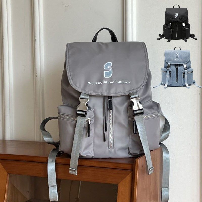 【周洁琼】双肩包女轻便户外登山旅游电脑背包休Z闲通勤书包,淘宝优惠券,粉丝福利购,淘宝优惠卷