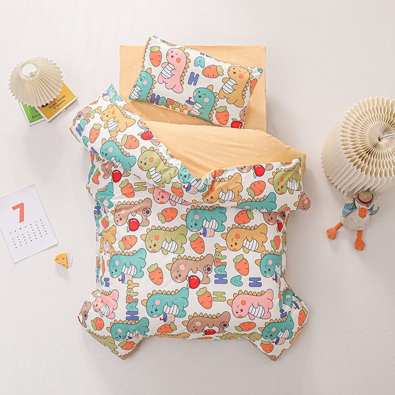 幼儿园被子三件套被套60支儿童六件套午睡O被褥宝宝入园床品夏,淘宝优惠券,粉丝福利购,淘宝优惠卷